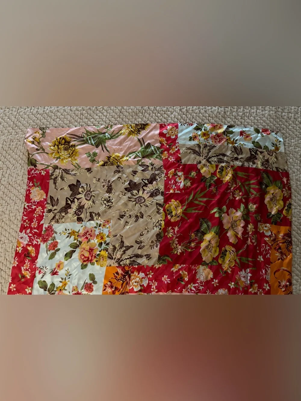 Echo Floral 100% Silk Scarf